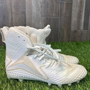 Adidas Freak High Top Football Cleats Size 8 – White – Good Condition